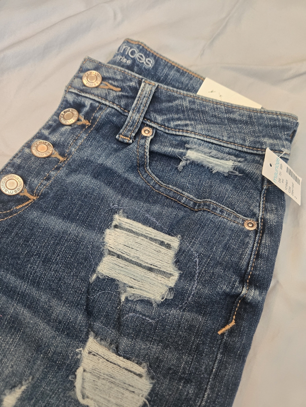 Maurices Sz 2 Denim Shorts NWT